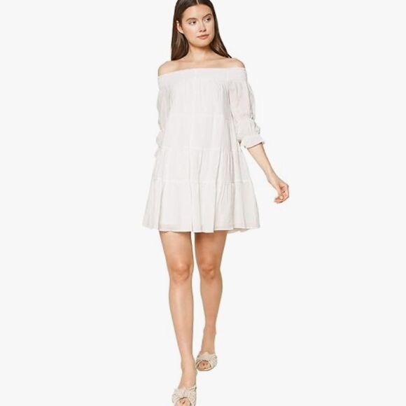 NWT Sugar Lips Women's Aveda Shoulder Mini Dress Casual Small - Picture 3 of 17